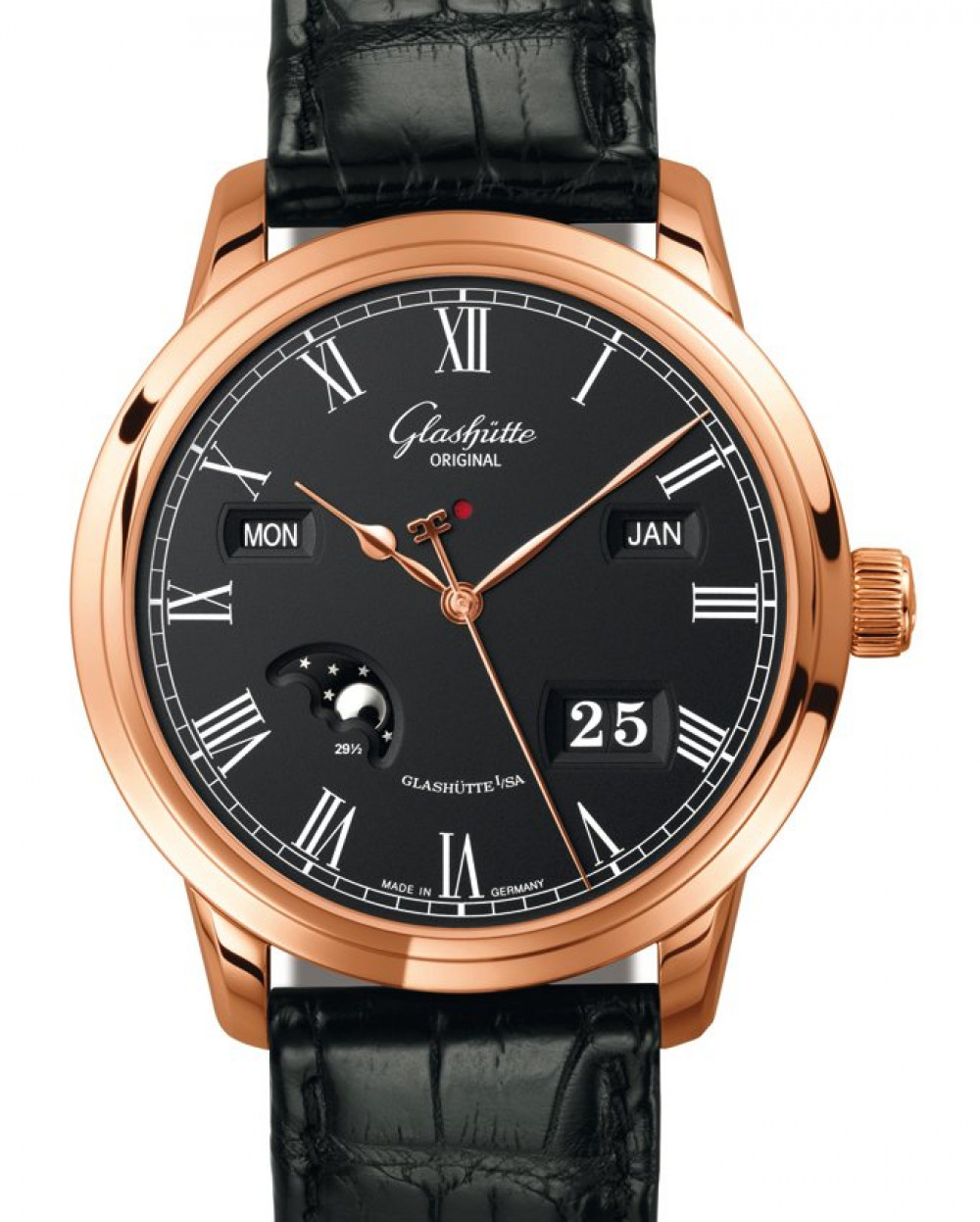Zegarek firmy Glashütte Original, model Senator Ewiger Kalender
