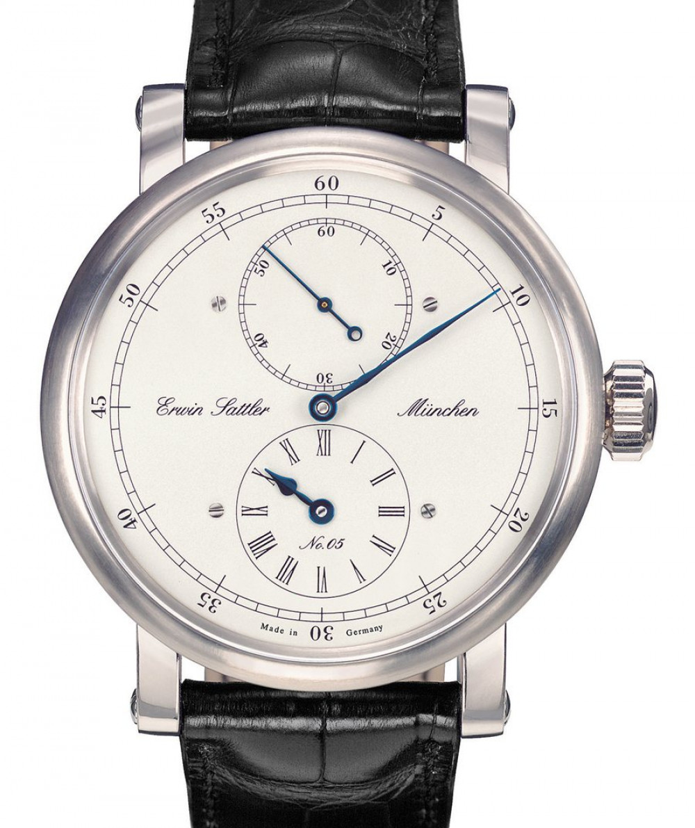 Zegarek firmy Erwin Sattler, model Regulateur Classica Secunda