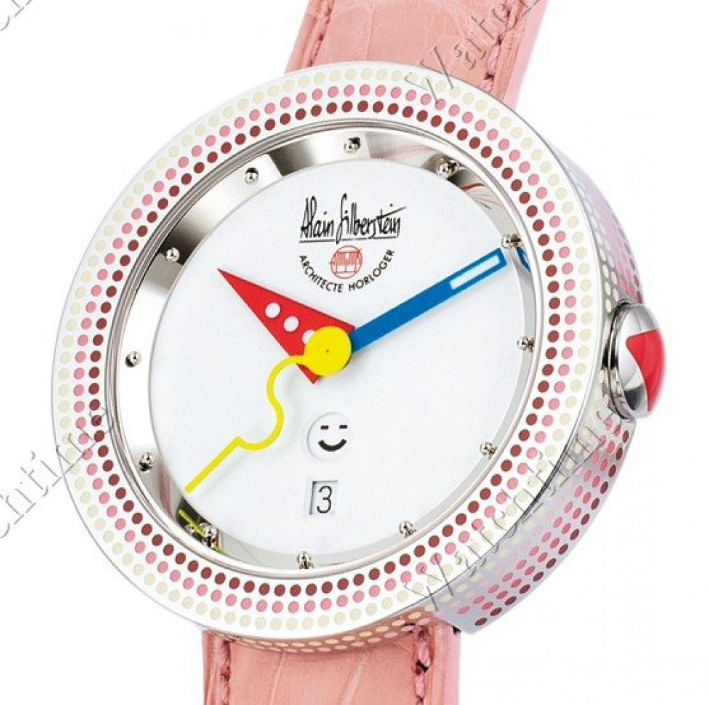 Zegarek firmy Alain Silberstein, model Rondo Pink Dots