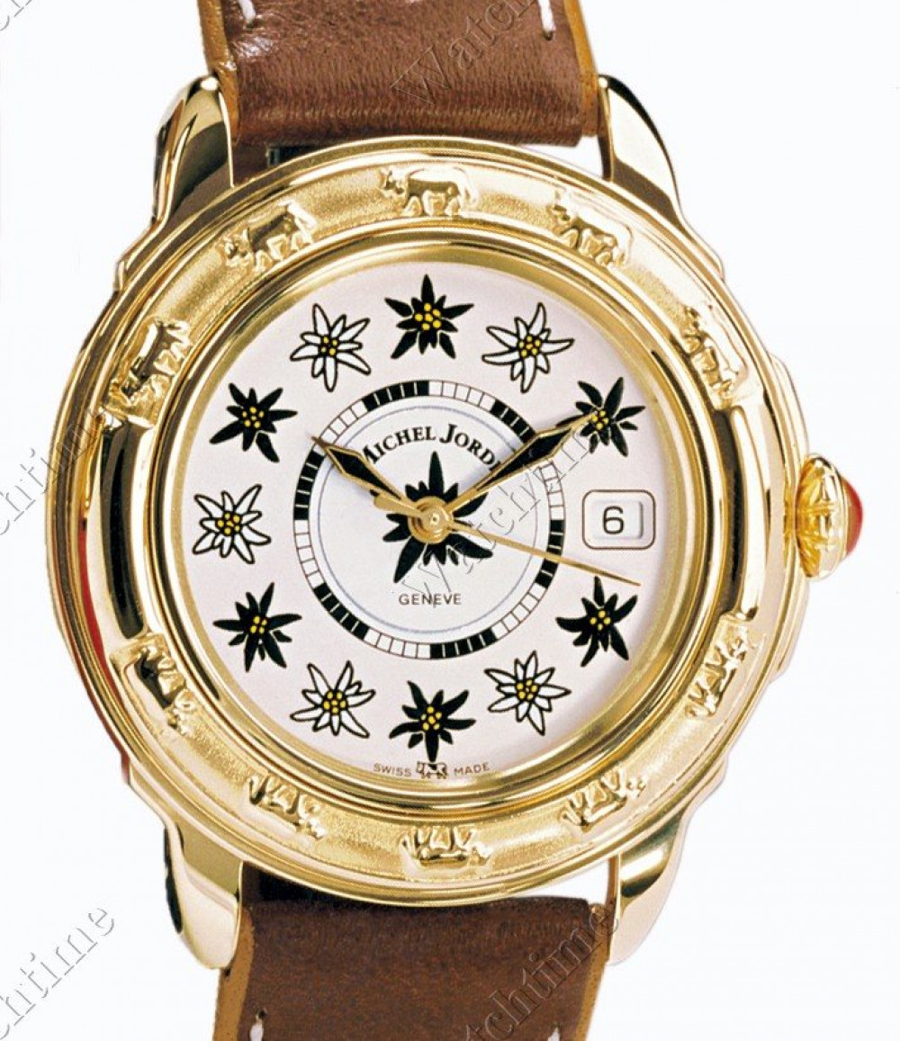 Zegarek firmy Michel Jordi, model Ethno Edelweiss