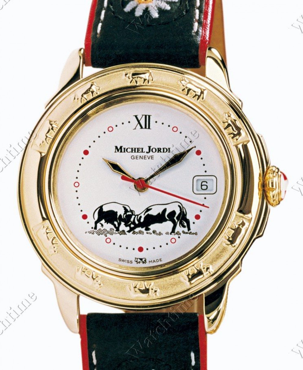 Zegarek firmy Michel Jordi, model Ethno Kühe