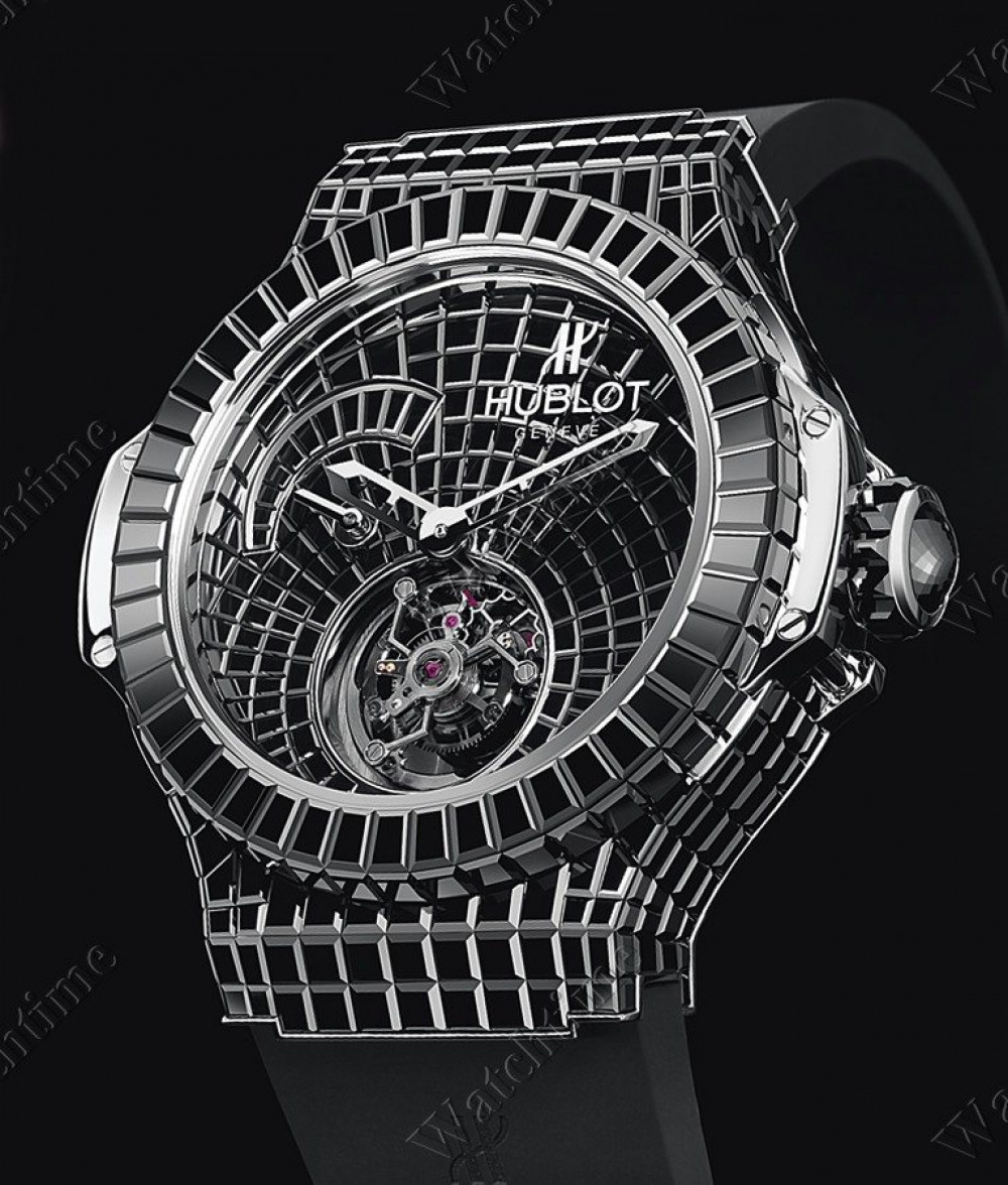 Zegarek firmy Hublot, model One Million $ Black Caviar Bang