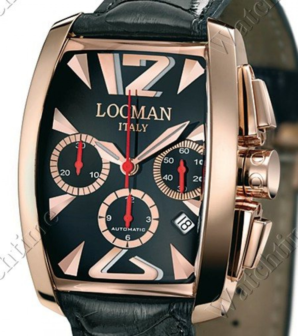 Zegarek firmy Locman, model Panorama Gold Chronograph