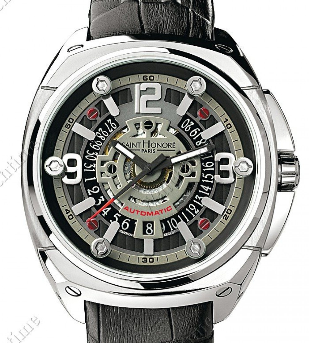 Zegarek firmy Saint Honoré Paris, model Haussman Magnum Automatic Open dial