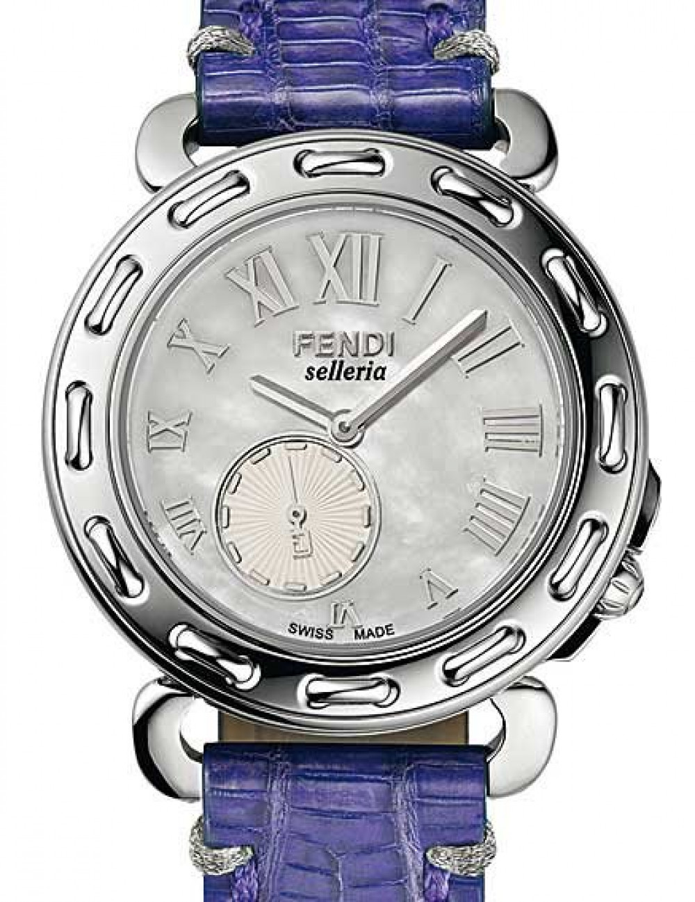 Fendi model Selleria , nr ref. F81034H , koperta stal nierdzewna