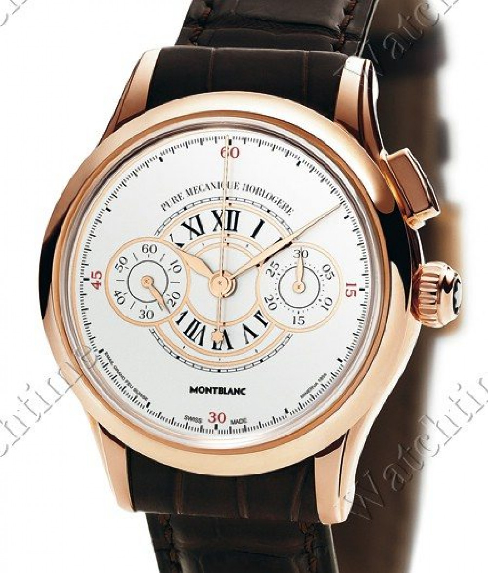 Zegarek firmy Montblanc, model Grand Chronographe Email Grand Feu