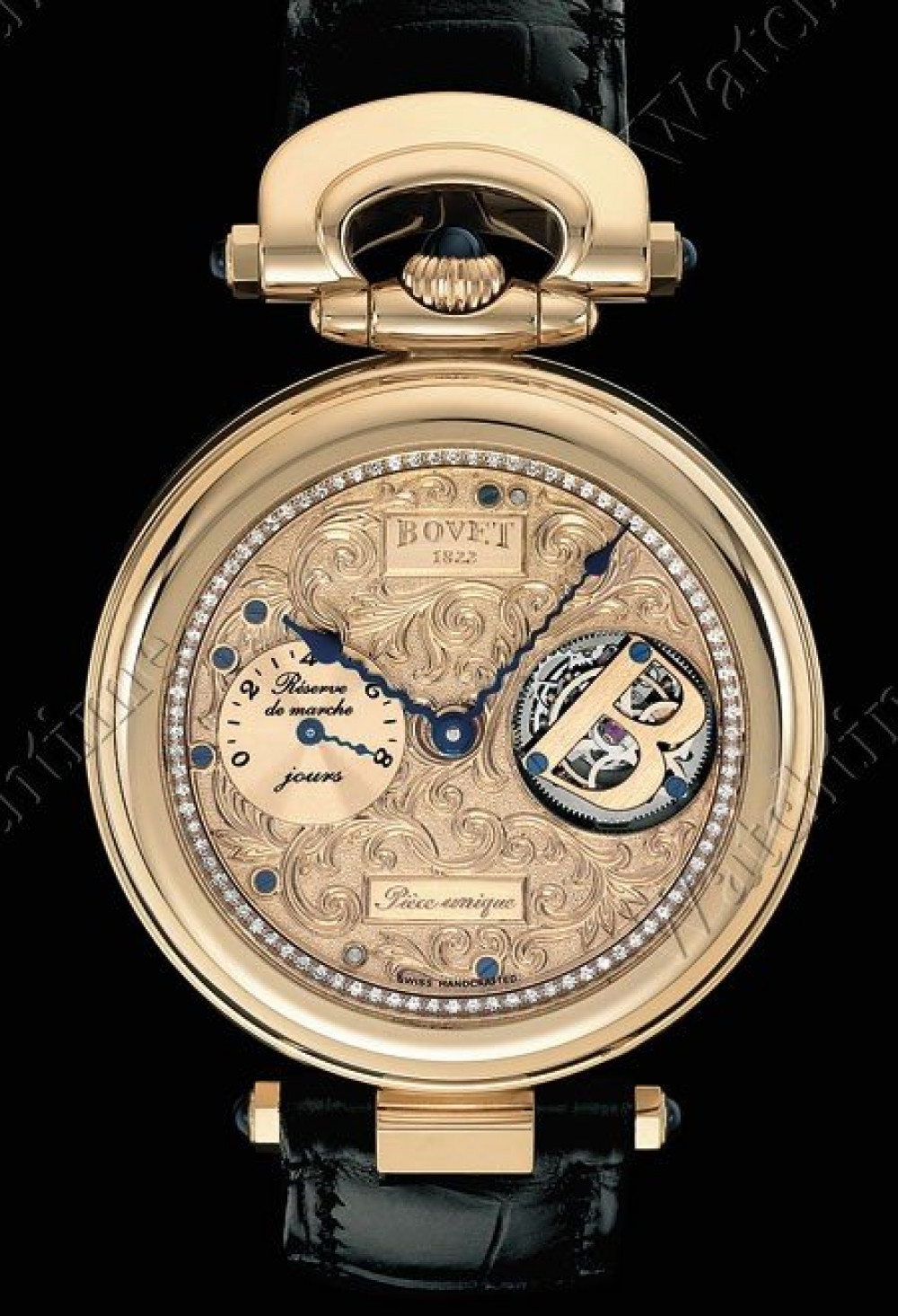 Zegarek firmy Bovet 1822, model 8-Day Tourbillon