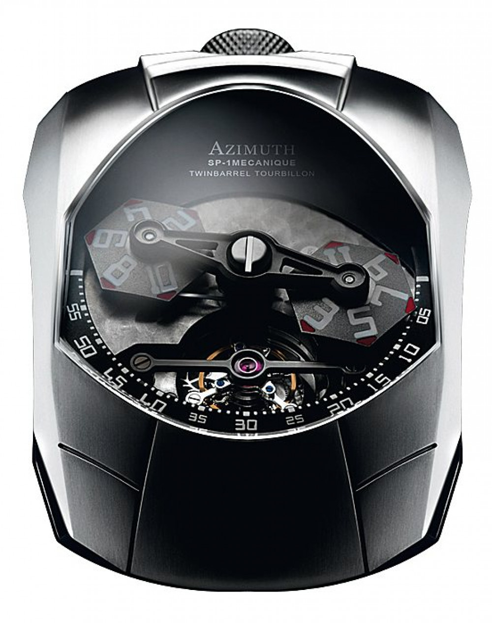 Zegarek firmy Azimuth, model SP-1 Twin Barrel Tourbillon