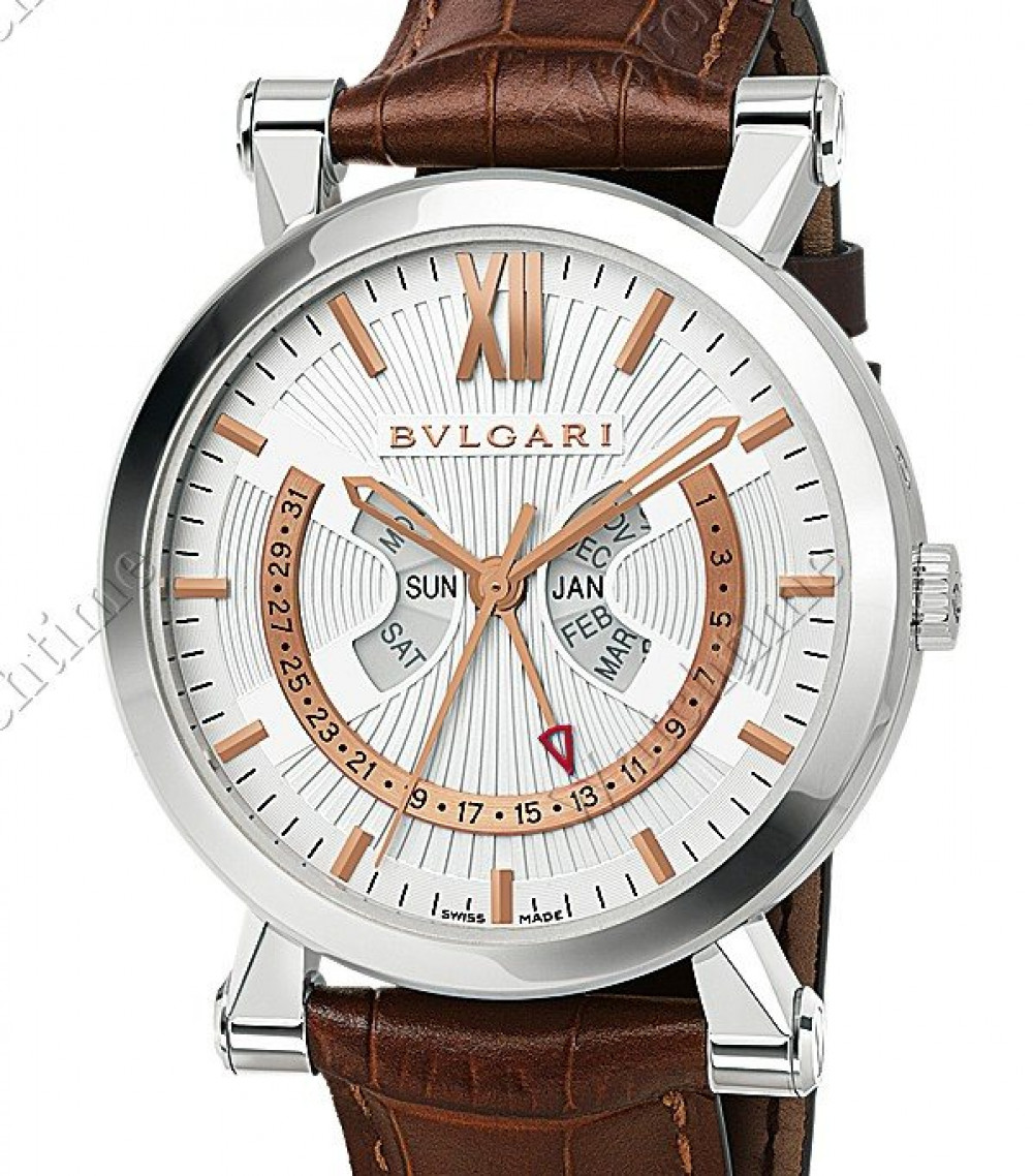 Zegarek firmy Bulgari, model Sotirio Bulgari Quntiéme Annuel