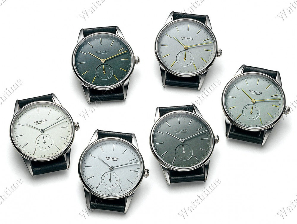 Zegarek firmy Nomos Glashütte, model Einheits-Nomos Orion