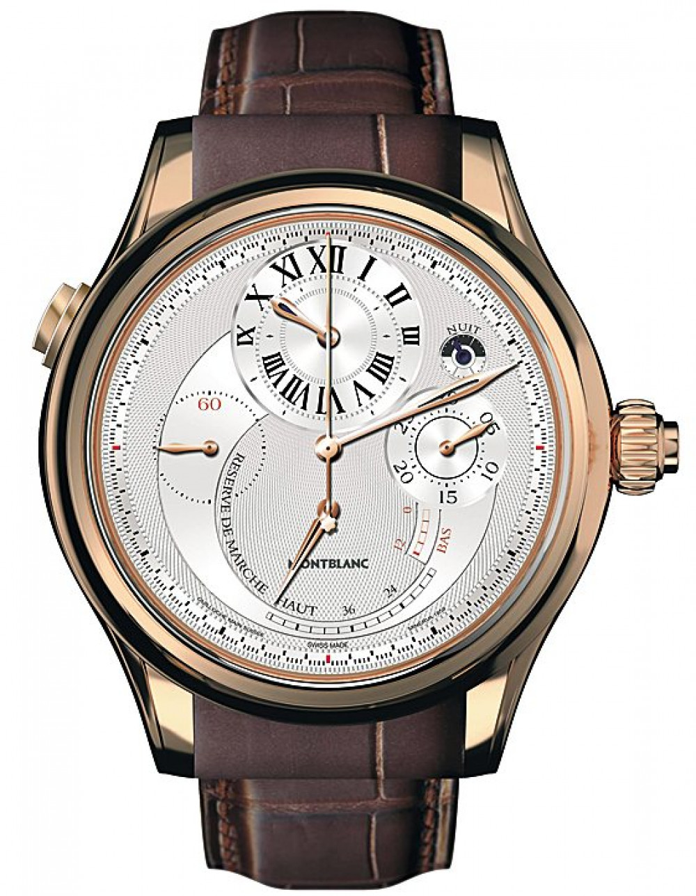 Zegarek firmy Montblanc, model Villeret Grand Chronograph Regulateur