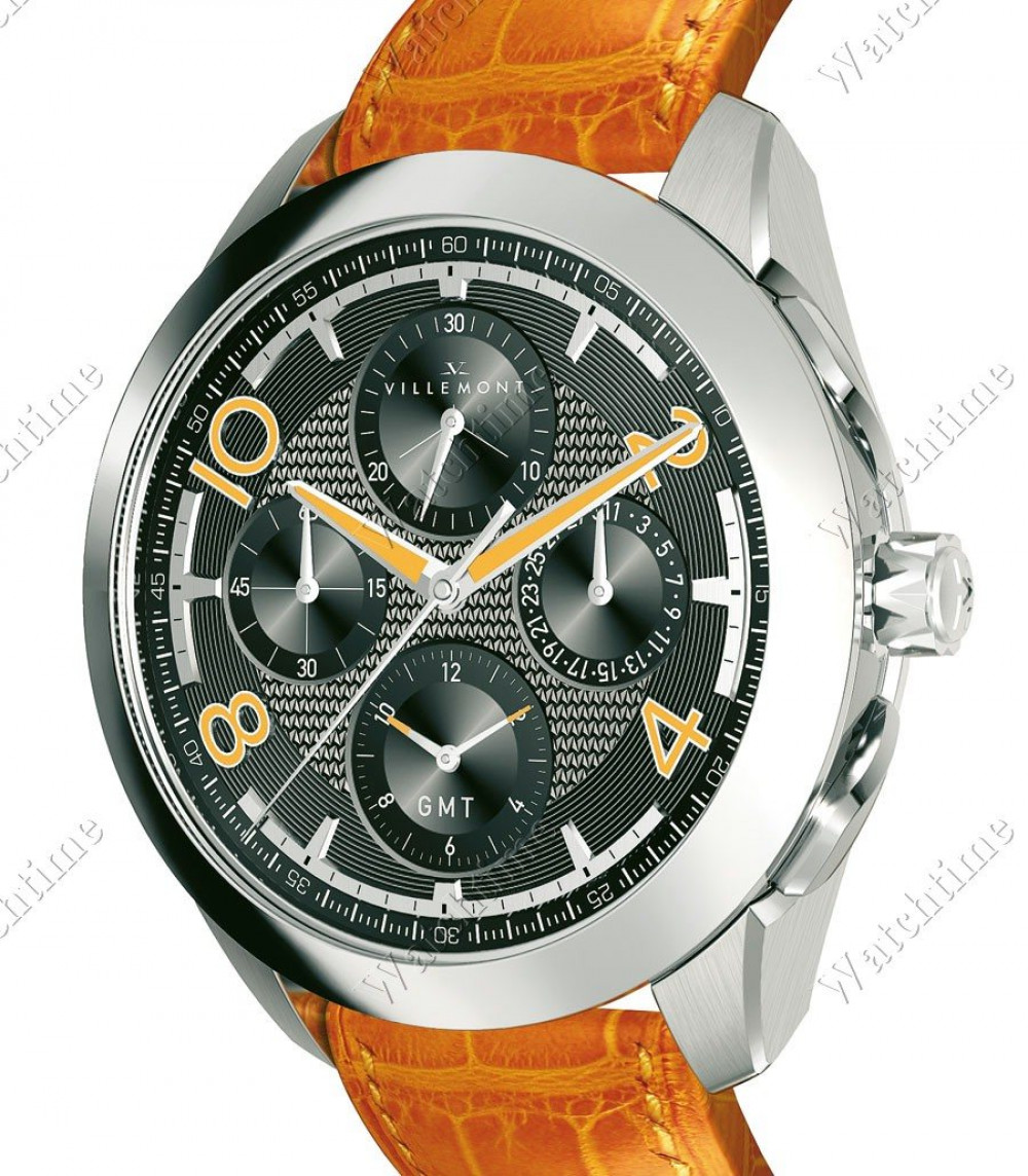 Zegarek firmy Villemont, model Aston R Selfwinding Dual Time Chronograph