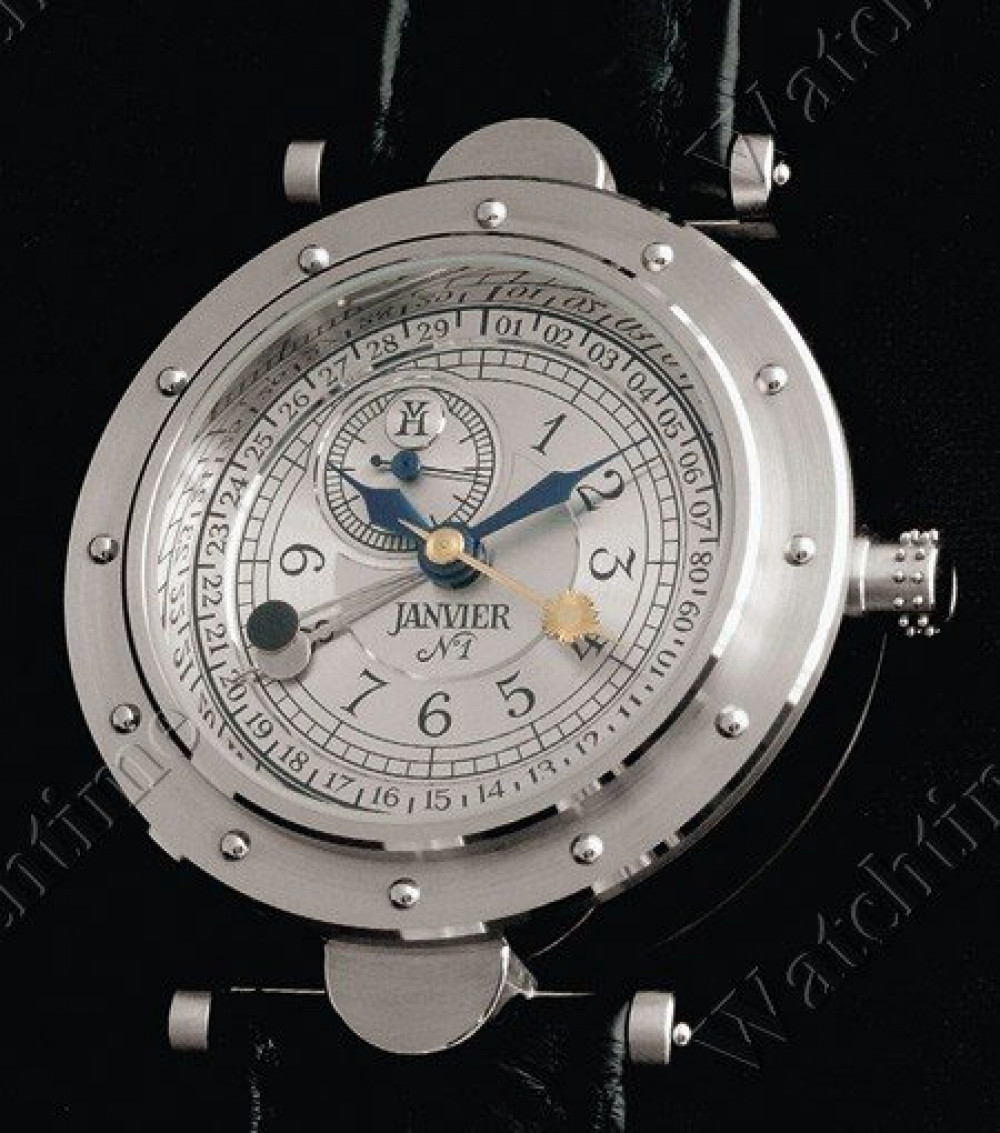 Zegarek firmy Vianney Halter, model Classic Janvier Moon & Sun