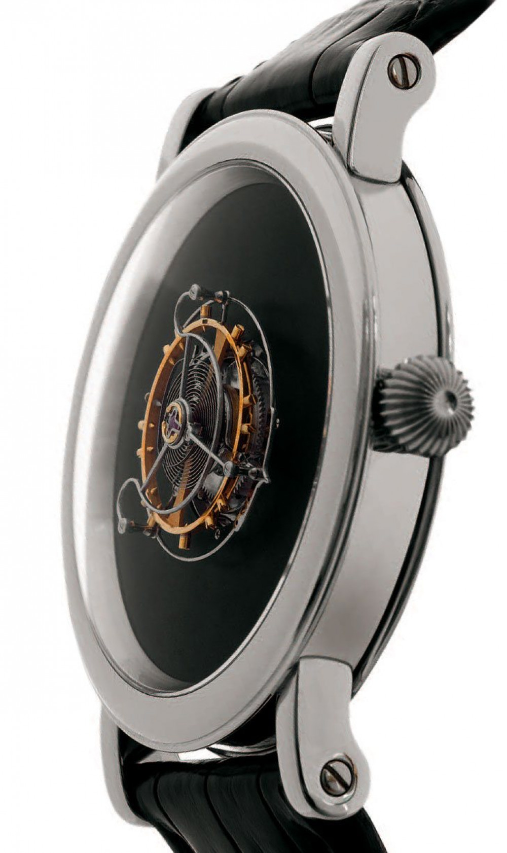 Zegarek firmy Haldimann Horology, model H8 Sculptura Tourbillon