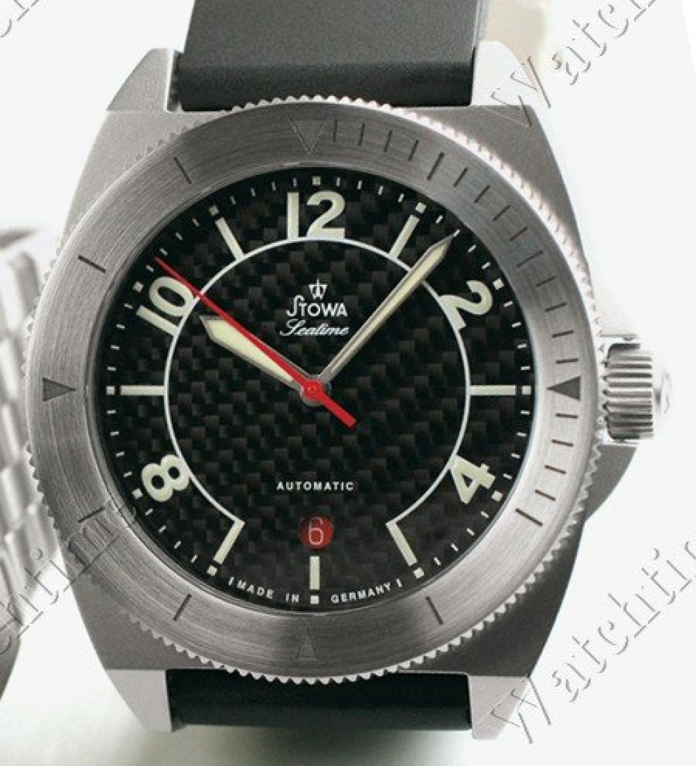 Zegarek firmy Stowa, model Seatime Carbon