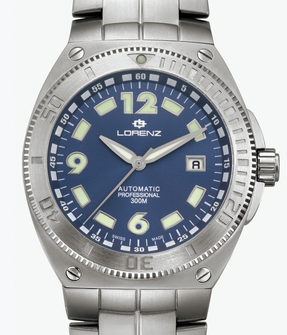 Zegarek firmy Lorenz, model Aquitania Diver Titanium