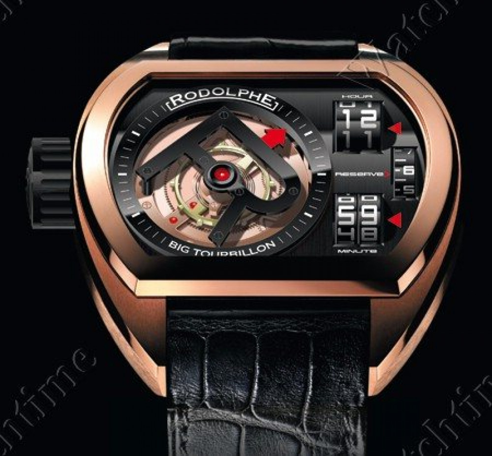 Zegarek firmy Rodolphe, model Instinct Big Tourbillon