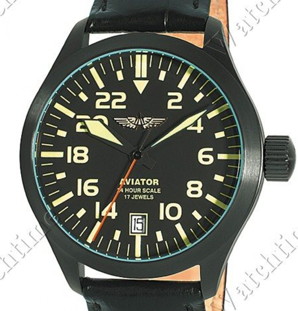 Zegarek firmy Aviator (Volmax/RU/Swiss), model 24 Stunden 2623