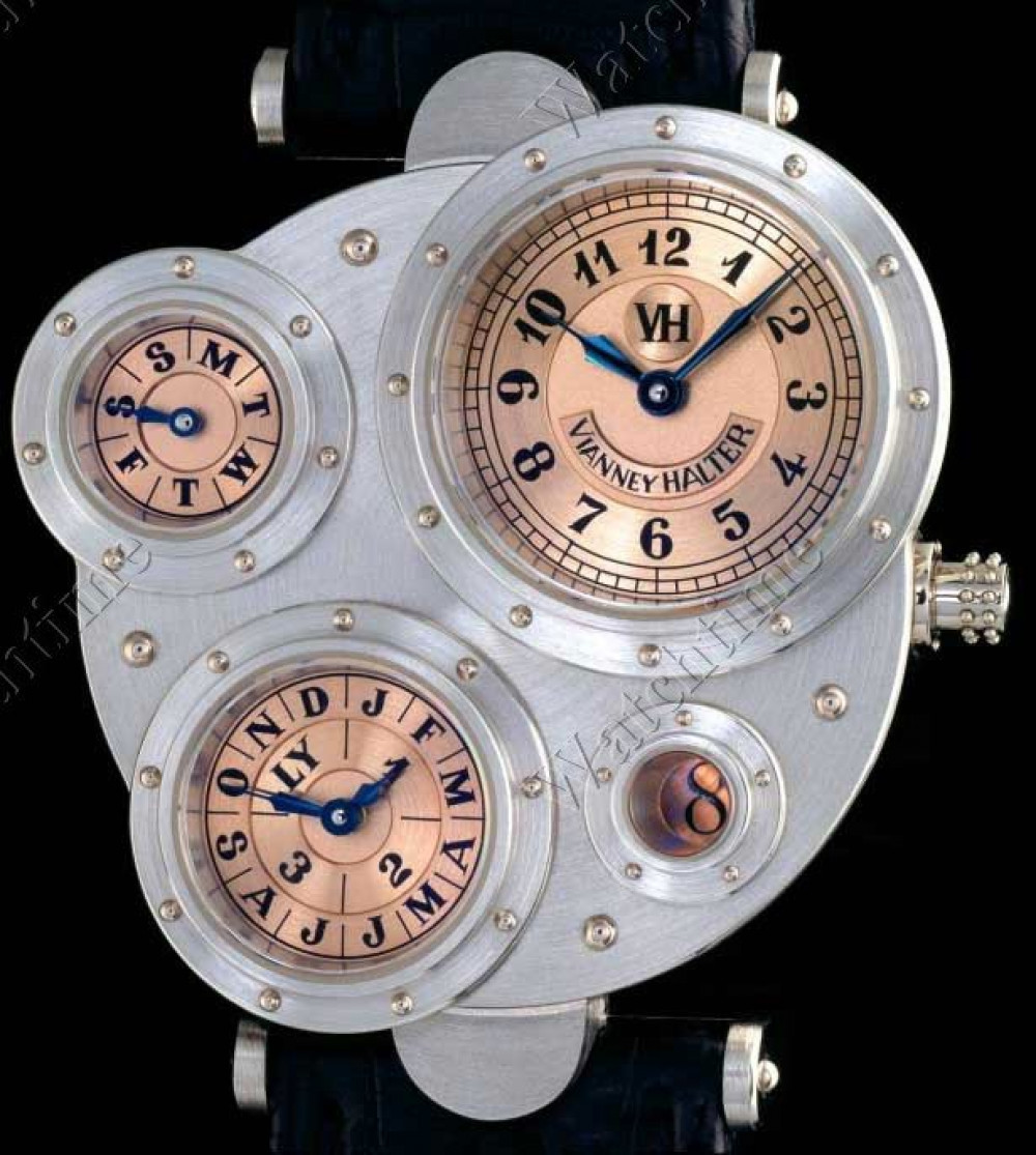 Zegarek firmy Vianney Halter, model Antiqua Perpetual Calendar