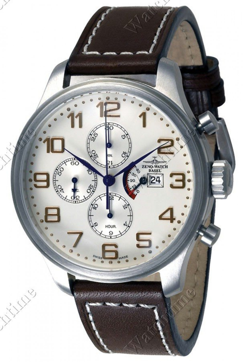 Zegarek firmy Zeno-Watch Basel, model Tri-Compax Classic