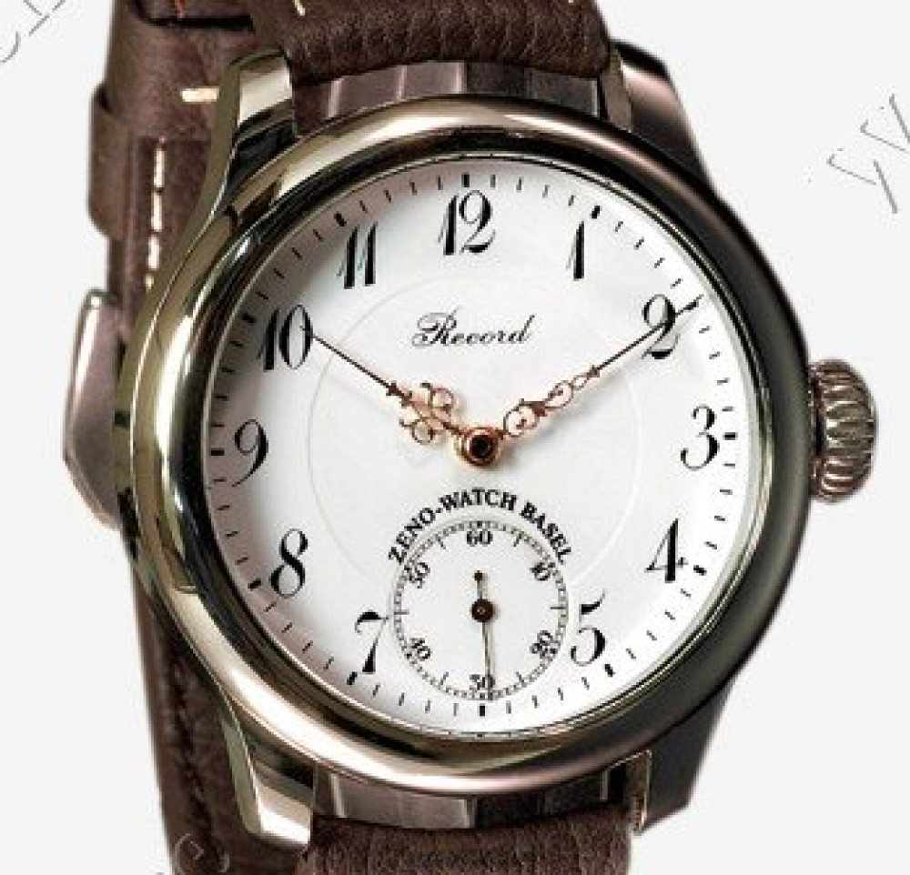 Zegarek firmy Zeno-Watch Basel, model Record Nostalgieuhr