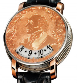 Zegarek firmy Andersen Geneve, model Montre à Tact mit Gravur Svend Andersen