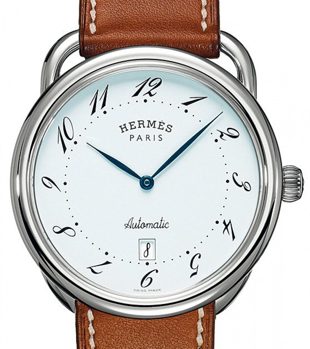 Zegarek firmy Hermès, model Arceau Automatik 41 mm