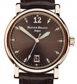 Zegarek firmy Rainer Brand, model Argus Mocca Gold