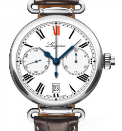 Zegarek firmy Longines, model Column-Wheel Single Push-Piece Chronograph
