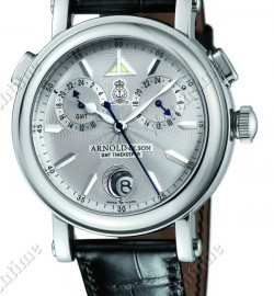 Zegarek firmy Arnold & Son, model GMT II Strand