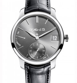 Zegarek firmy H. Moser & Cie, model Endeavour Perpetual Calendar Platin Ardoise