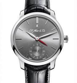 Zegarek firmy H. Moser & Cie, model Endeavour Dual Time Platin Ardoise
