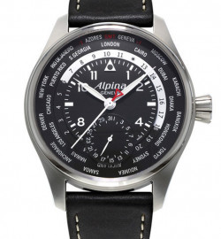 Zegarek firmy Alpina Genève, model Startimer Pilot Manufacture Worldtimer