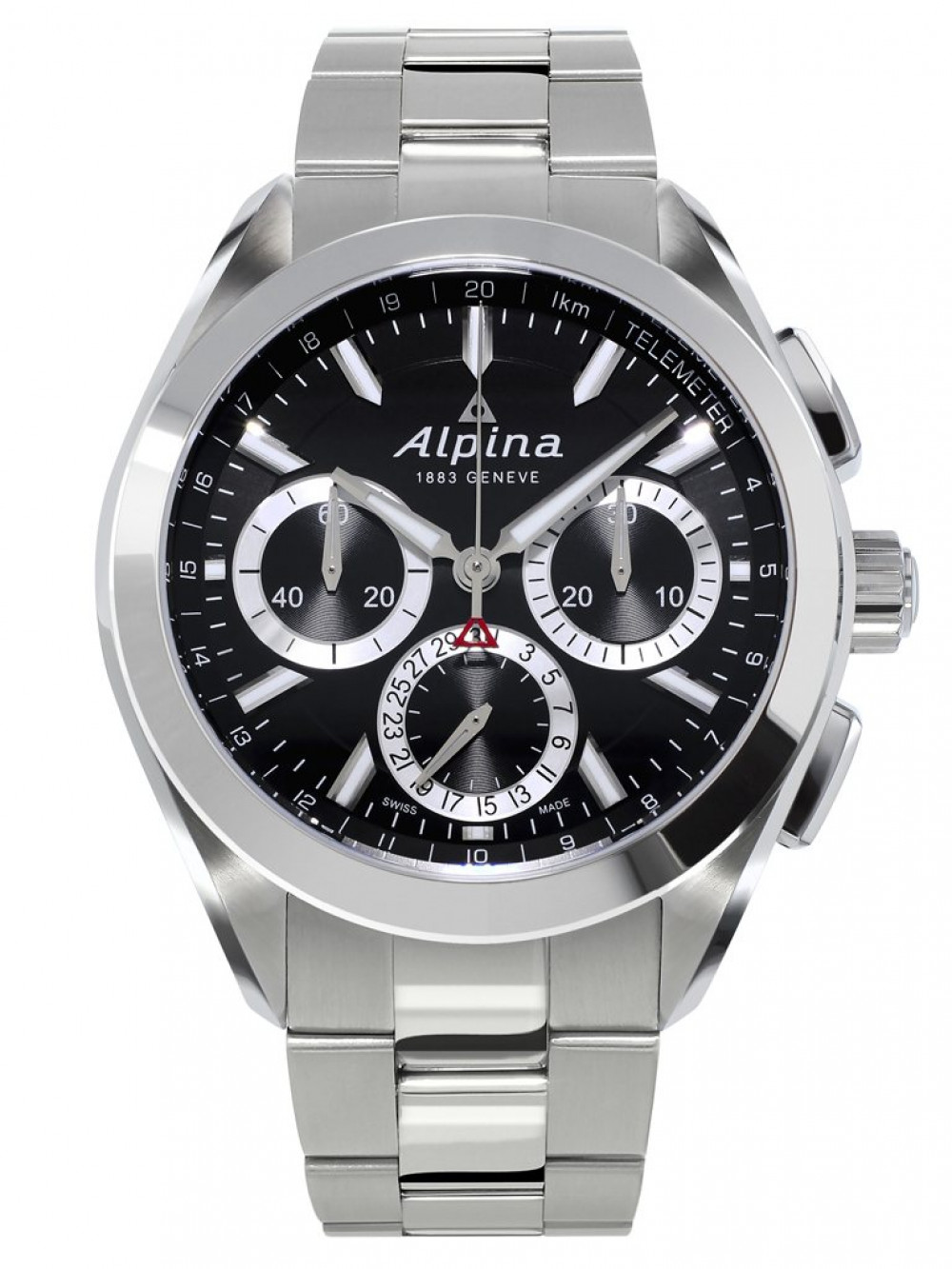 Zegarek firmy Alpina Genève, model Alpiner 4 Manufacture Flyback Chronograph