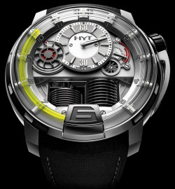 Zegarek firmy HYT, model H1 Titanium