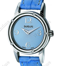 Zegarek firmy Damiani, model D.Side, light blue
