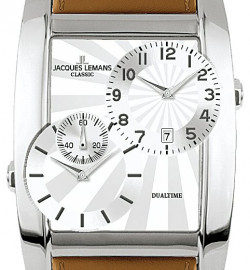 Zegarek firmy Jacques Lemans, model Mogana Dualtimer