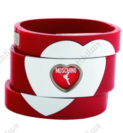 Zegarek firmy Moschino Hours & Minutes, model I Love Three