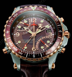 Zegarek firmy TX, model TX Flyback Chronograph Compass zweite Zeitzone