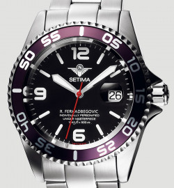 Zegarek firmy SETIMA, model Setima S III Classic Purple