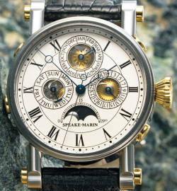 Zegarek firmy Speake-Marin, model Piccadilly skelettierter Ewiger Kalender