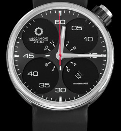 Zegarek firmy Meccaniche Veloci, model Quattro Valvole 42 - Three Hand