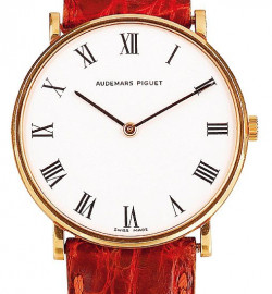 Zegarek firmy Audemars Piguet, model flache Handaufzugsuhr von 1980