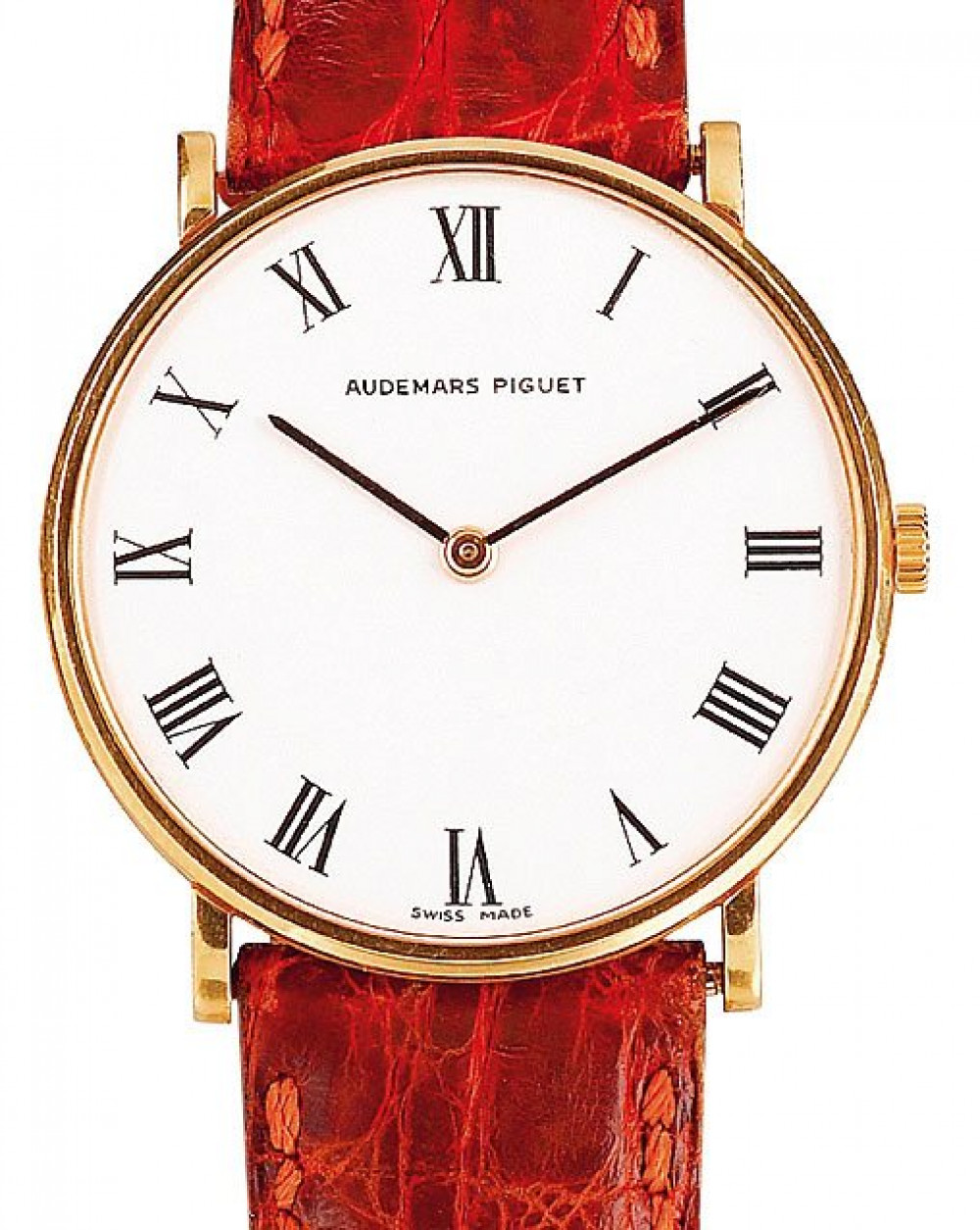 Zegarek firmy Audemars Piguet, model flache Handaufzugsuhr von 1980