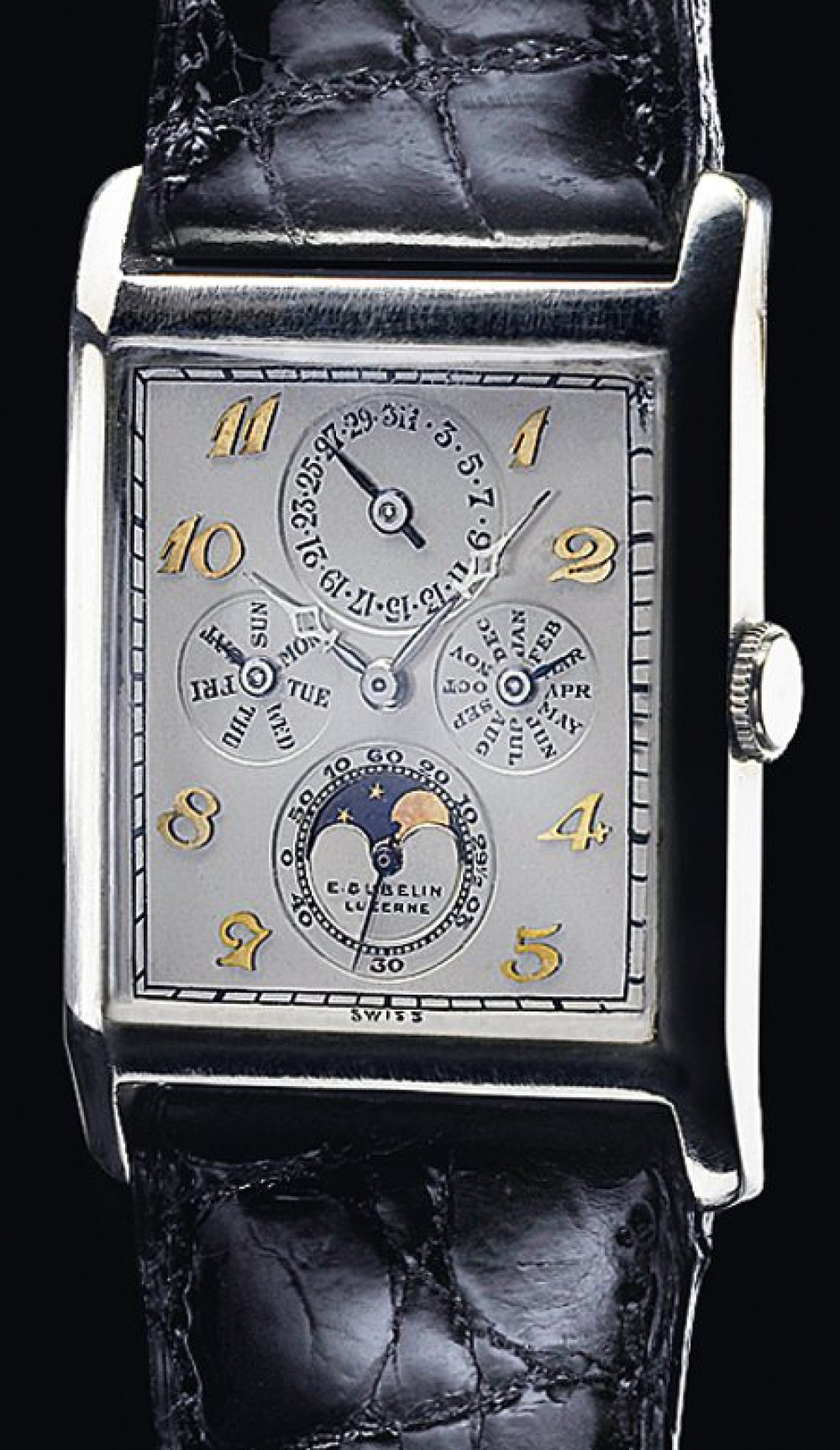 Zegarek firmy Audemars Piguet, model Handaufzug Vollkalender 1921