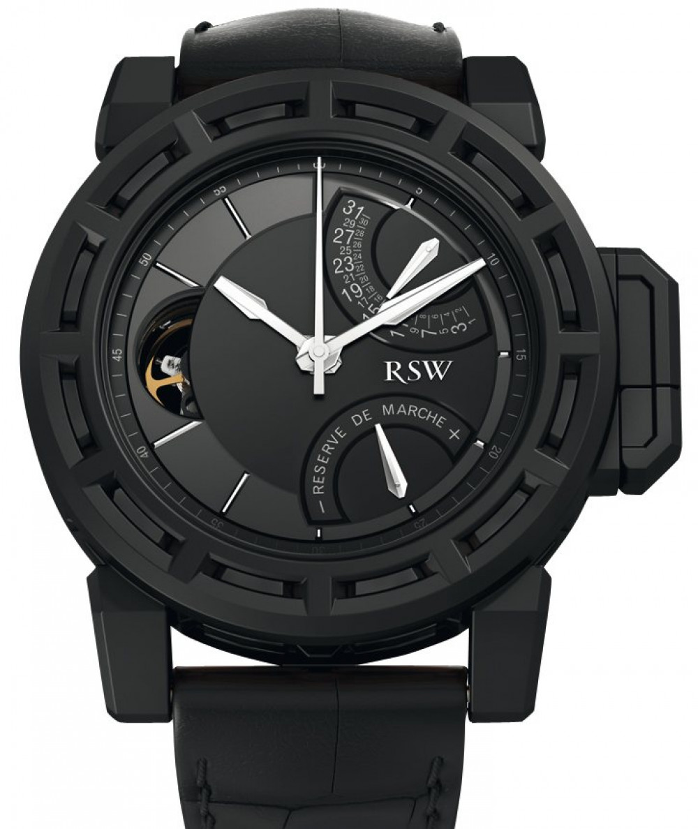 Zegarek firmy RSW - Rama Swiss Watch, model High King - Dark Knight