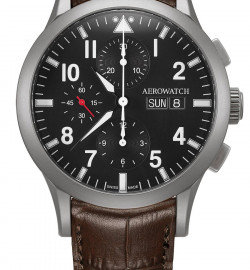Zegarek firmy Aerowatch, model Les Grandes Classiques Pilote