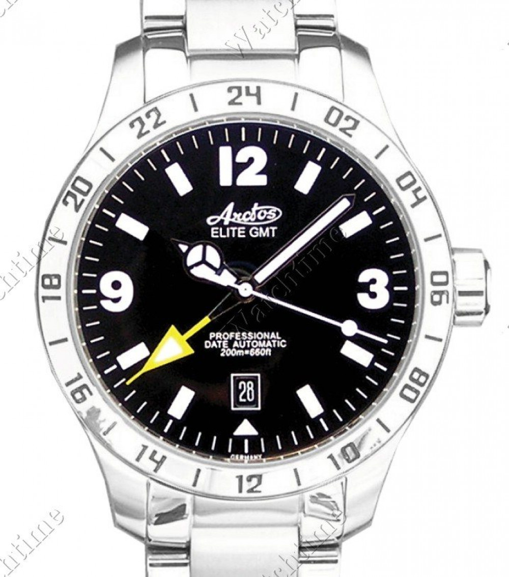 Zegarek firmy Arctos, model Elite GMT