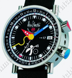 Zegarek firmy Alain Silberstein, model Le Réveil GMT