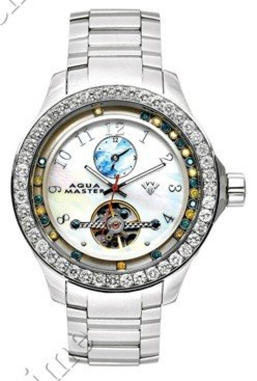 Zegarek firmy Aqua Master, model Diamond Watch Tourbillon